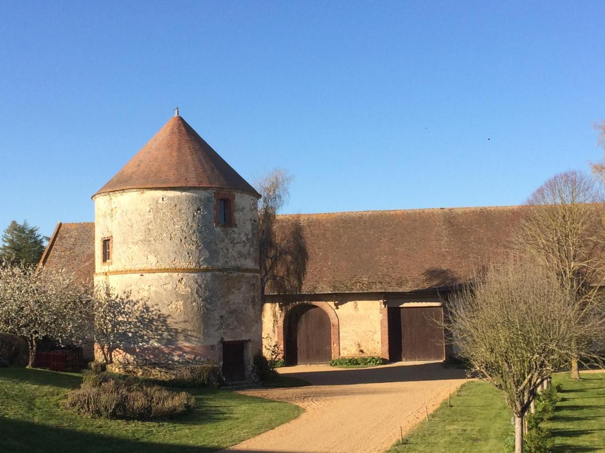 Bed and Breakfast La Ferme Au Colombier Neron Exterior foto
